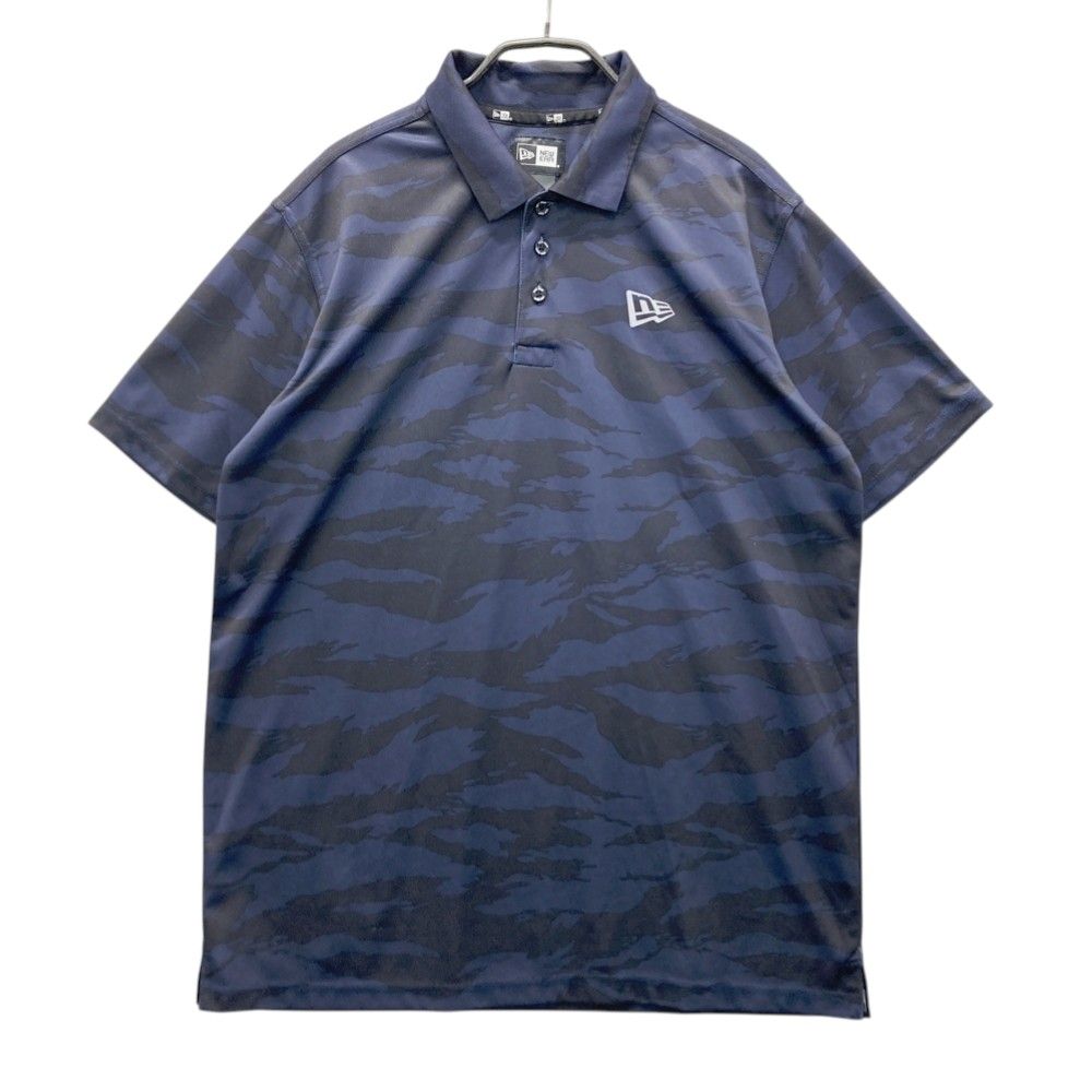 サイズ：L NEW ERA ニューエラ 半袖ポロシャツ 迷彩柄 カモフラ