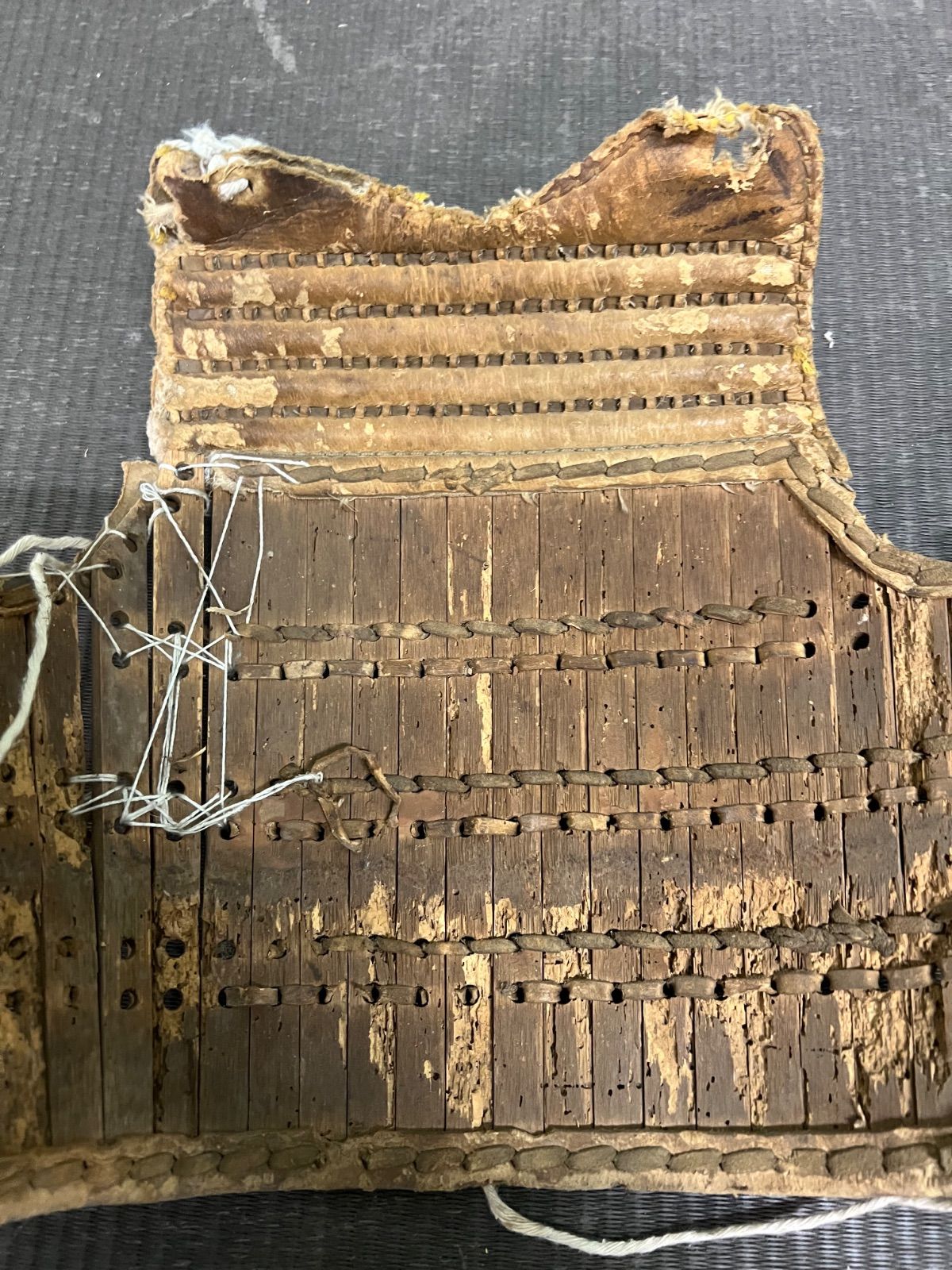 ⭐︎ 昭和 初期 レトロ 剣道 防具 銅 古道具 竹 オブジェ コレクション 