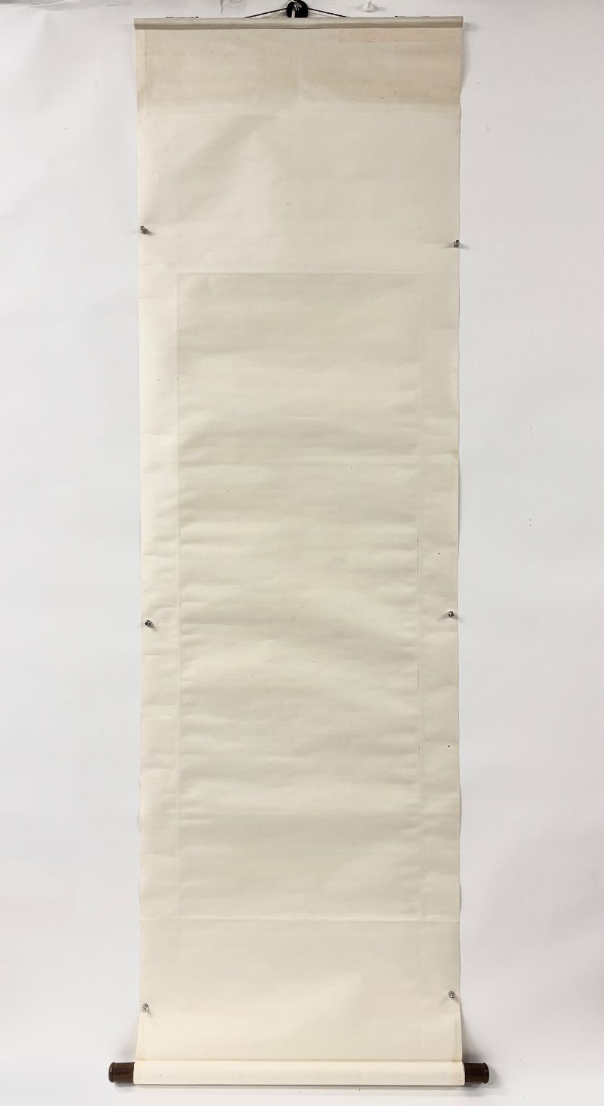 掛軸 M.142 戈湘嵐 松鶴遐齡の図 落款印あり ＃茶掛＃古美術 #骨董品