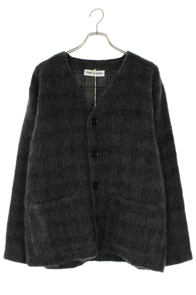 アワーレガシー M2263CF チェックハリーウールカーディガン メンズ 48