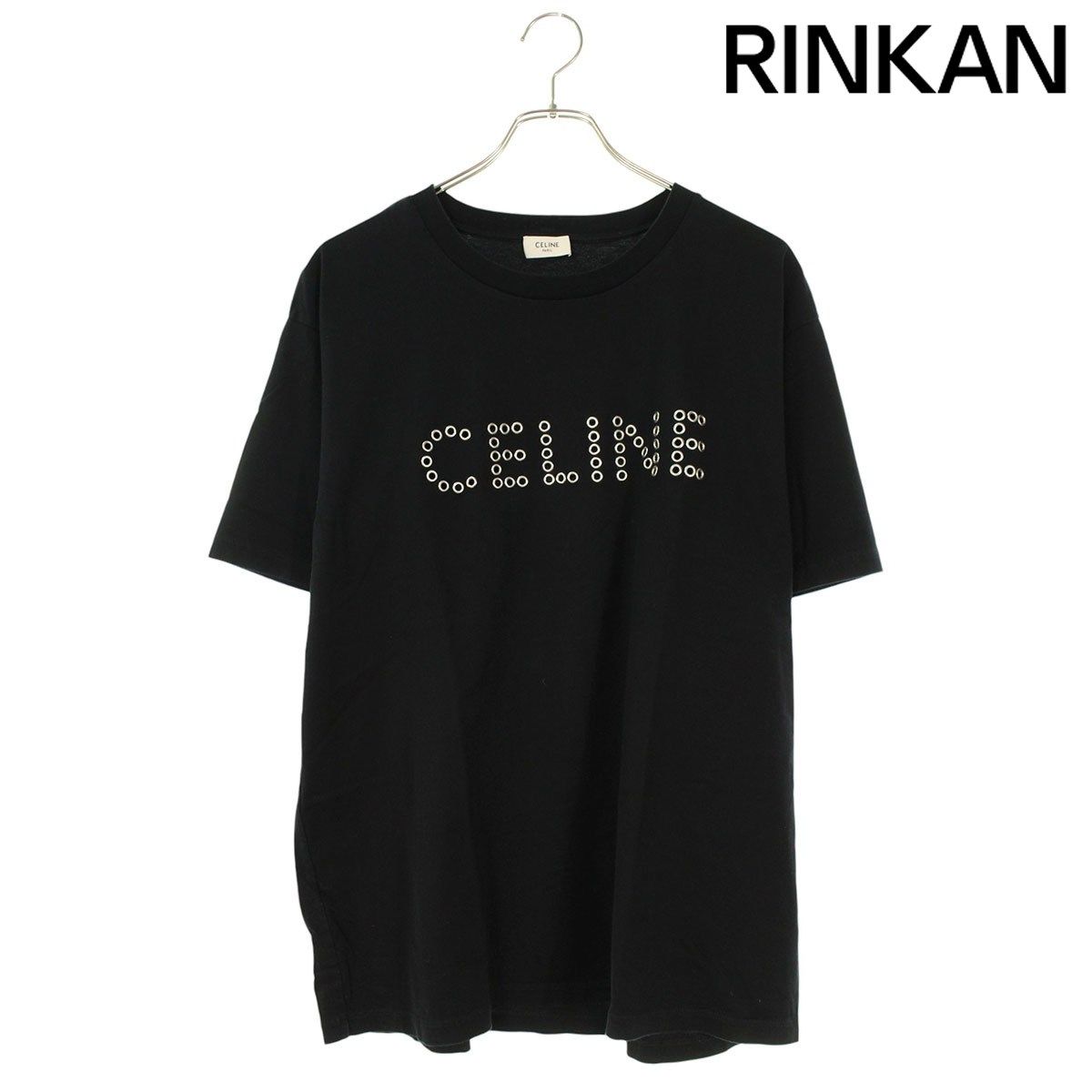 セリーヌ 2X41C671Q スタッズロゴTシャツ メンズ XL CELINE セリーヌ 