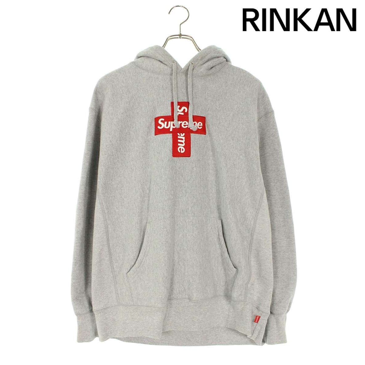 シュプリーム 20AW Cross Box Logo Hooded Sweatshirt クロスボックス