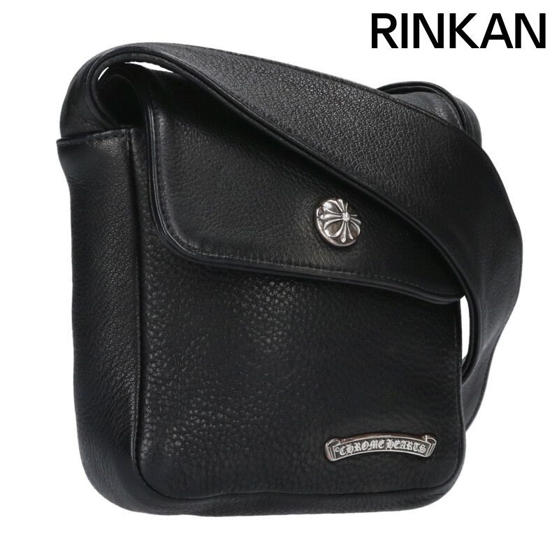 クロムハーツ  HOT POT/ホットポット クロスボールボタンレザーショルダーバッグ メンズ