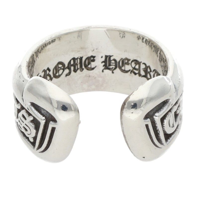 クロムハーツ SM SCROLL LABEL/スモールスクロールラベル シルバー