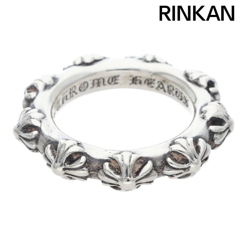 クロムハーツ CROSS BAND/クロスバンド シルバーリング メンズ 21号