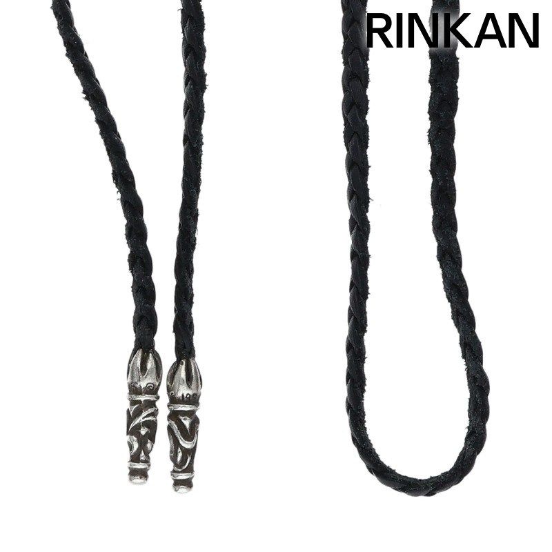 クロムハーツ LEATHER BRAID/スクロールレザーブレード レザー