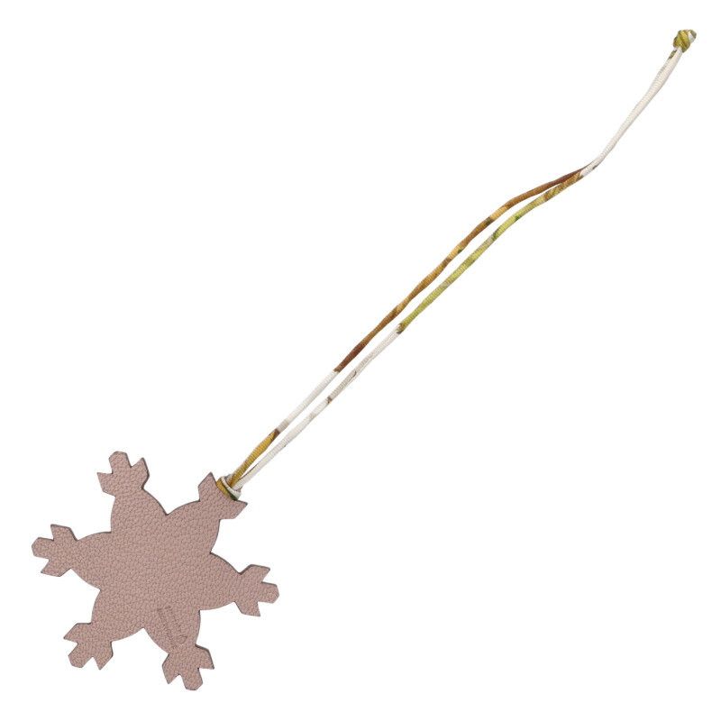 エルメス プティアッシュ 雪の結晶 トゴ エプソン バッグチャーム