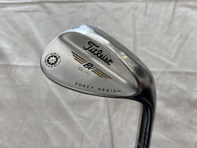 中古】タイトリスト ボーケイ・ウェッジスピンミルド2009ニッケル