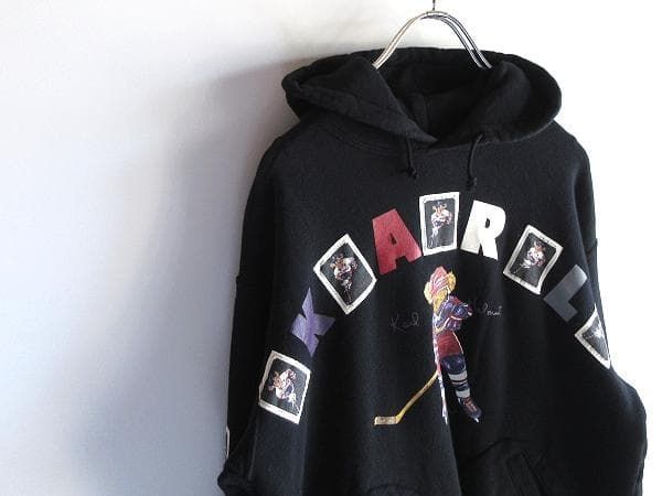 Karl Helmut カールヘルム ホッケー/くま/ロゴプリント ワッペン付