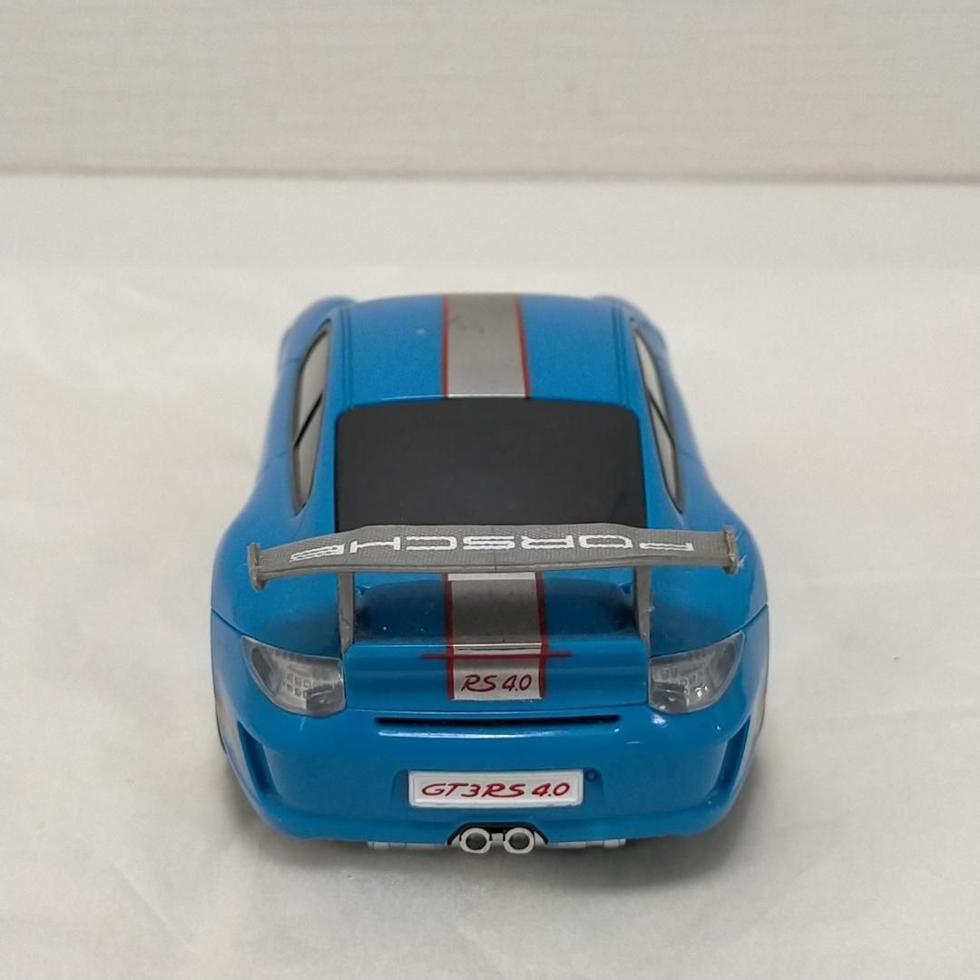 ポルシェ 911 GT3 RS4.0 ラジコンカー ブルー 青 ミラー無し 不動品