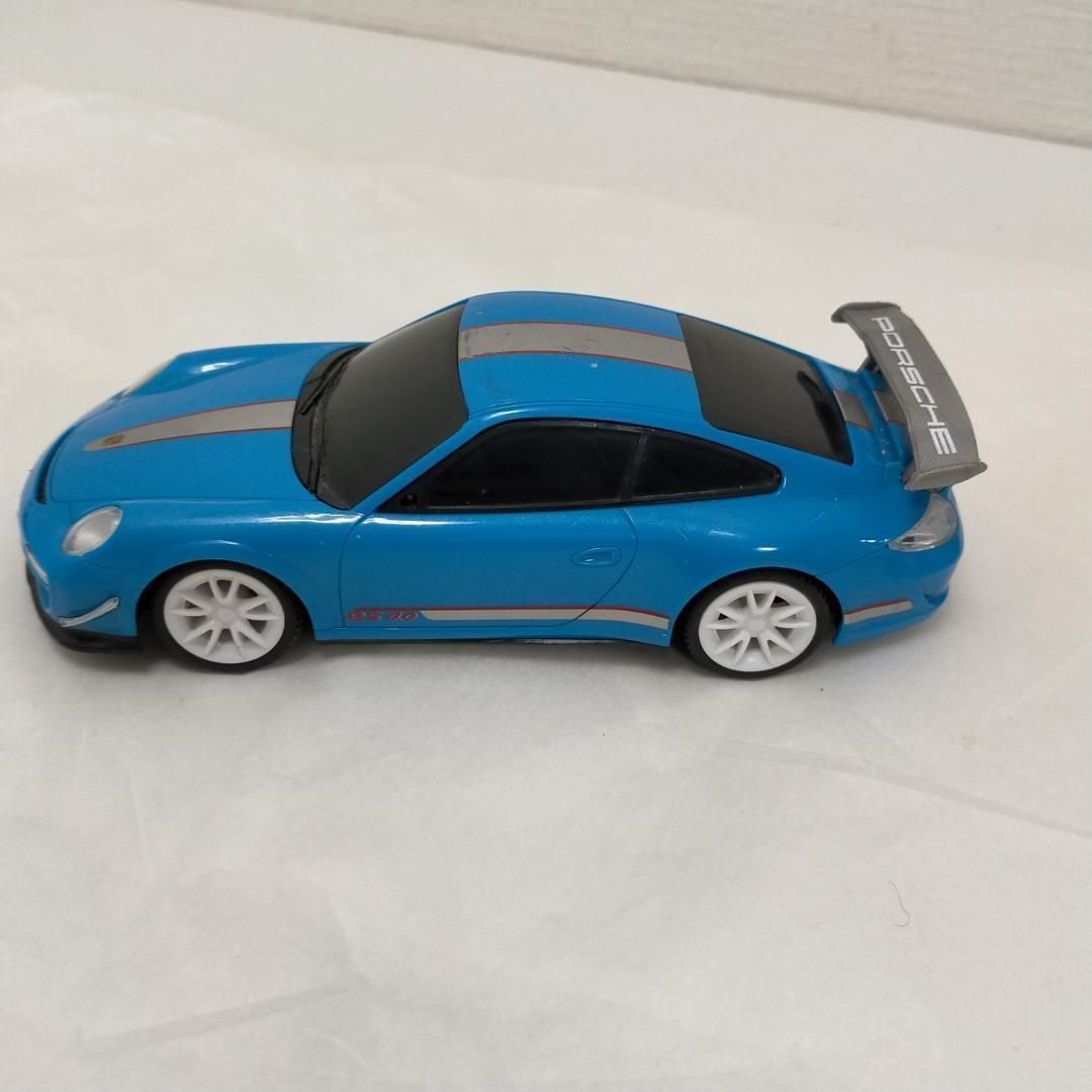 ポルシェ 911 GT3 RS4.0 ラジコンカー ブルー 青 ミラー無し 不動品