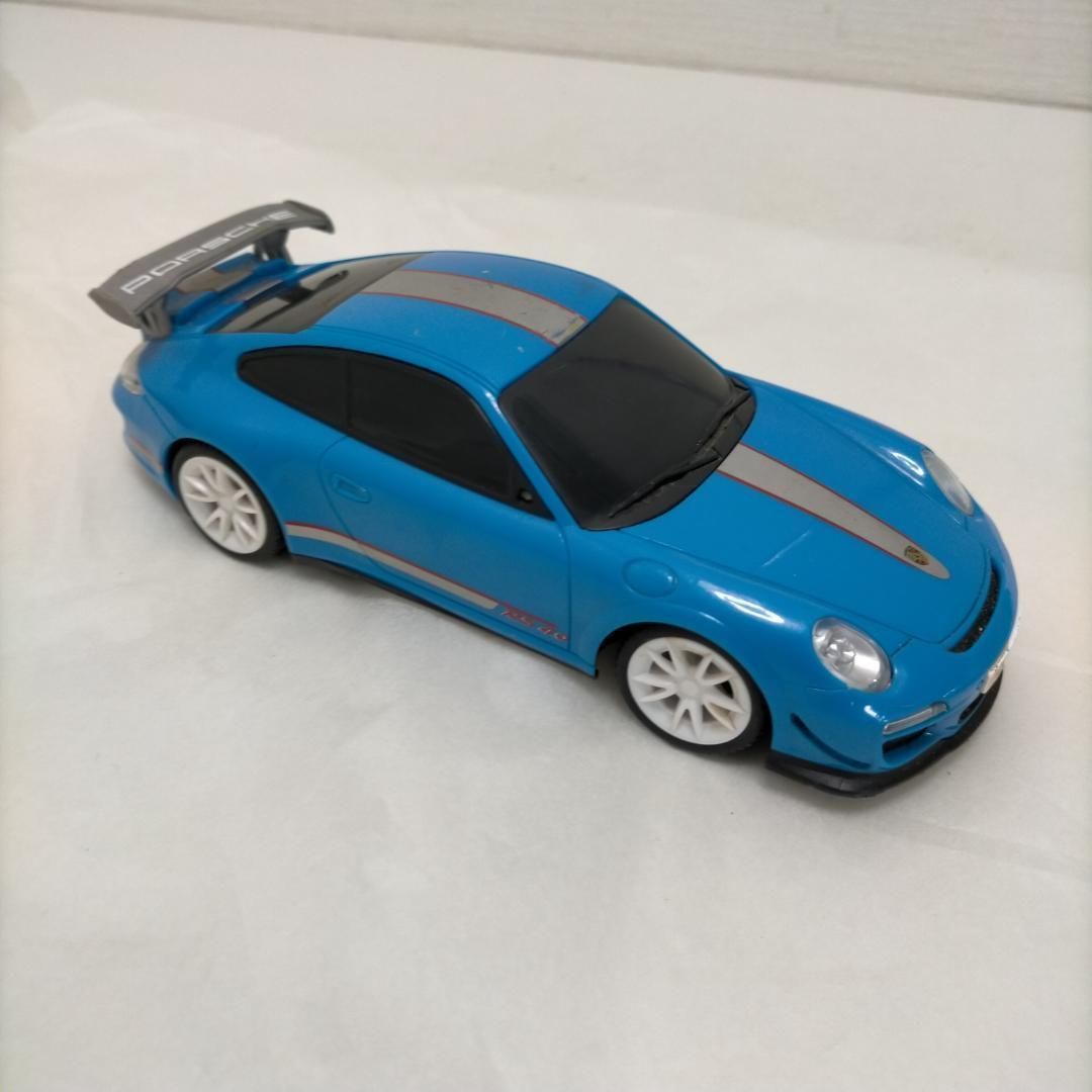 ポルシェ 911 GT3 RS4.0 ラジコンカー ブルー 青 ミラー無し 不動品