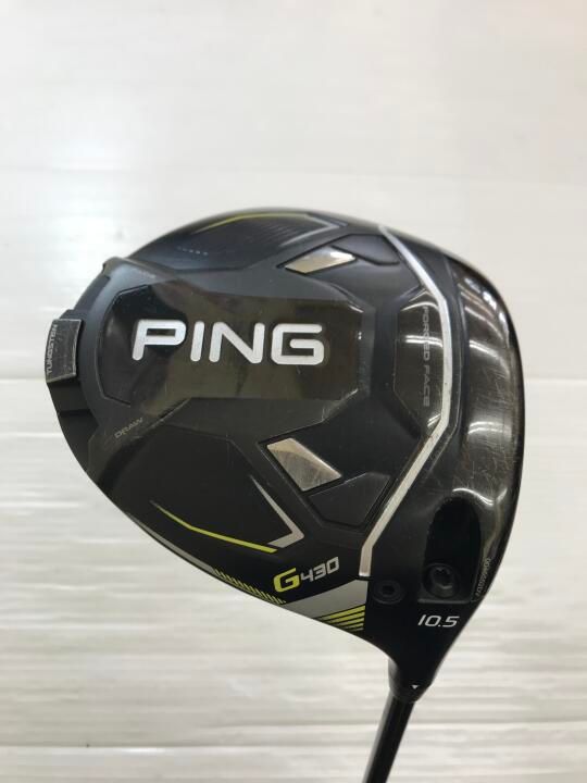 ピン G430 MAX 10.5度 ALTA J CB BLACK SRフレックス ドライバー 中古