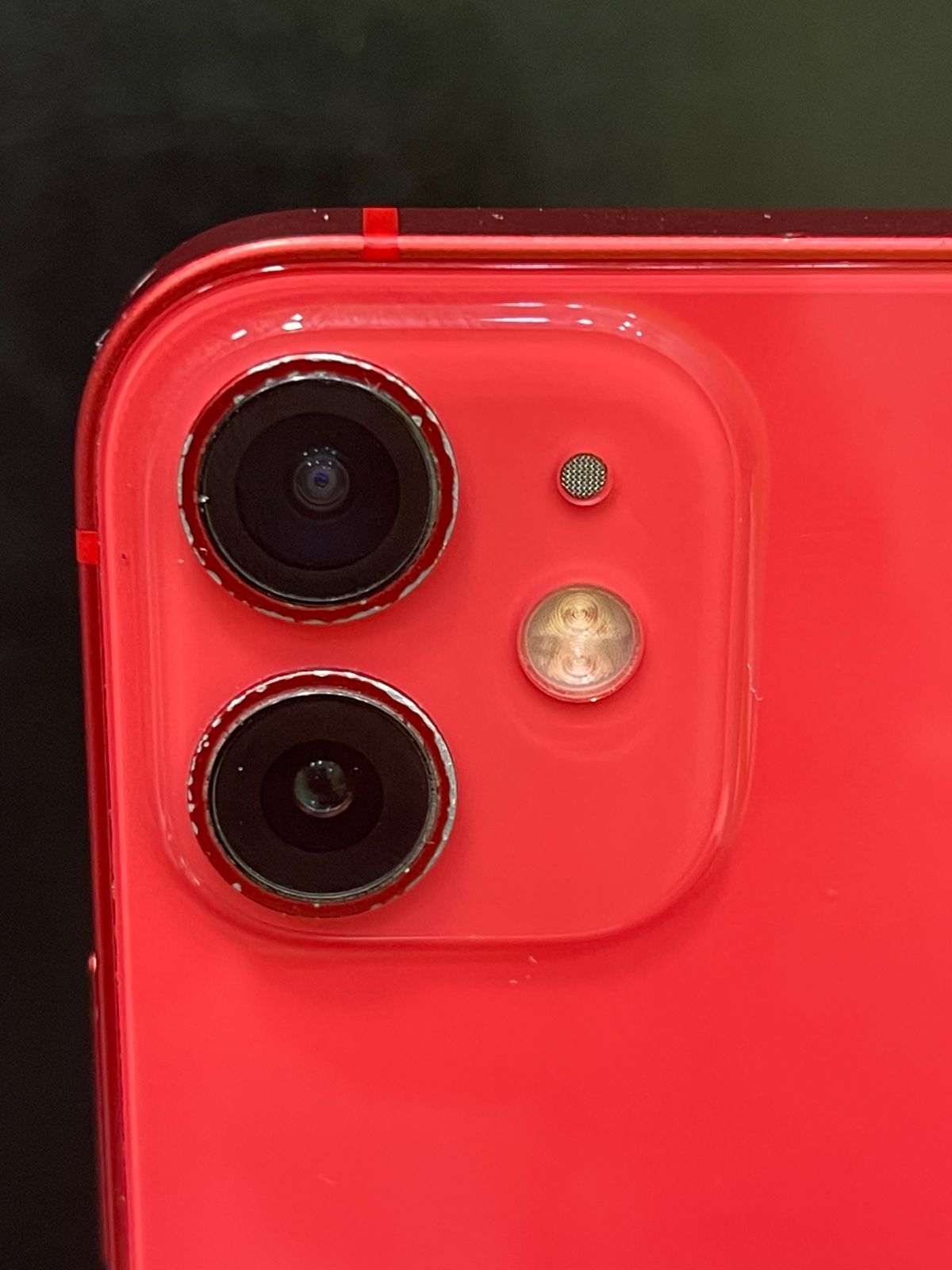 本日限定価格iPhone 12mini 256GB レッド SIMロック解除済 動作確認