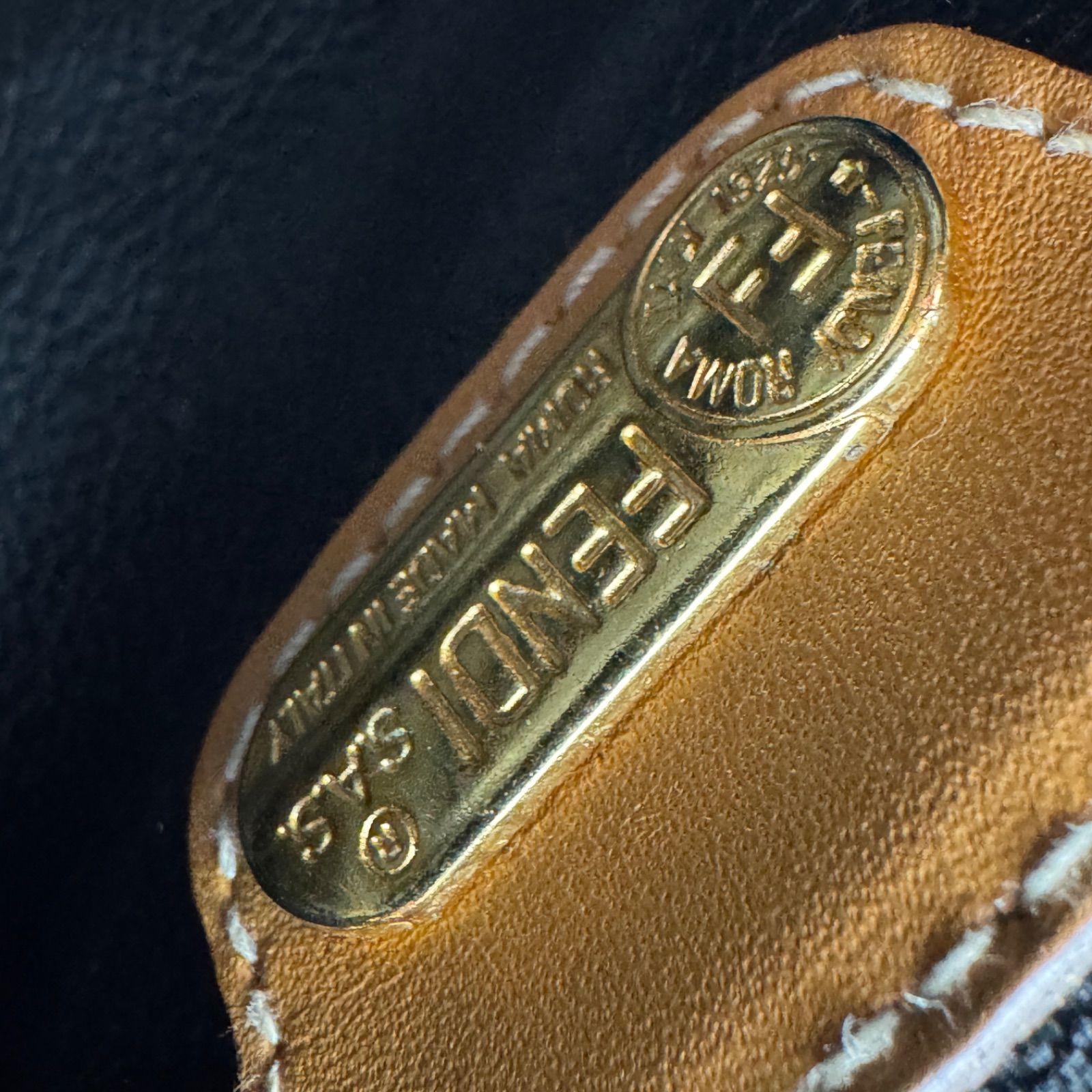 FENDI フェンディ ペカン柄 2way ハンドバッグ ショルダーバッグ ワン