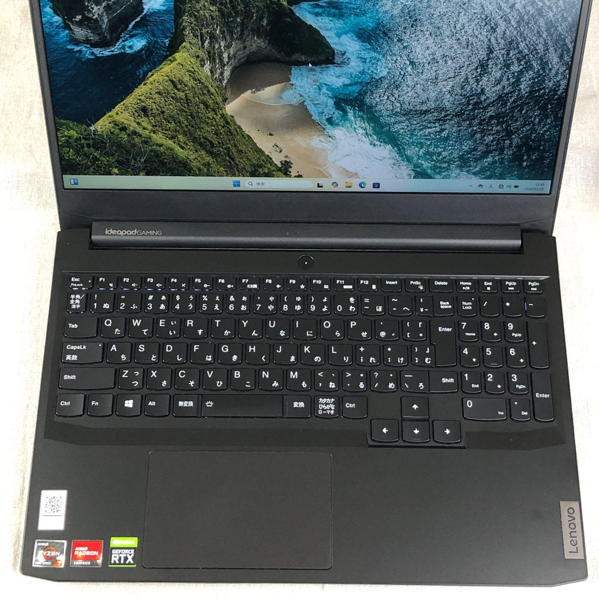 ◇ジャンク品◇ゲーミングPC Lenovo レノボ IdeaPad Gaming 3 15ACH6