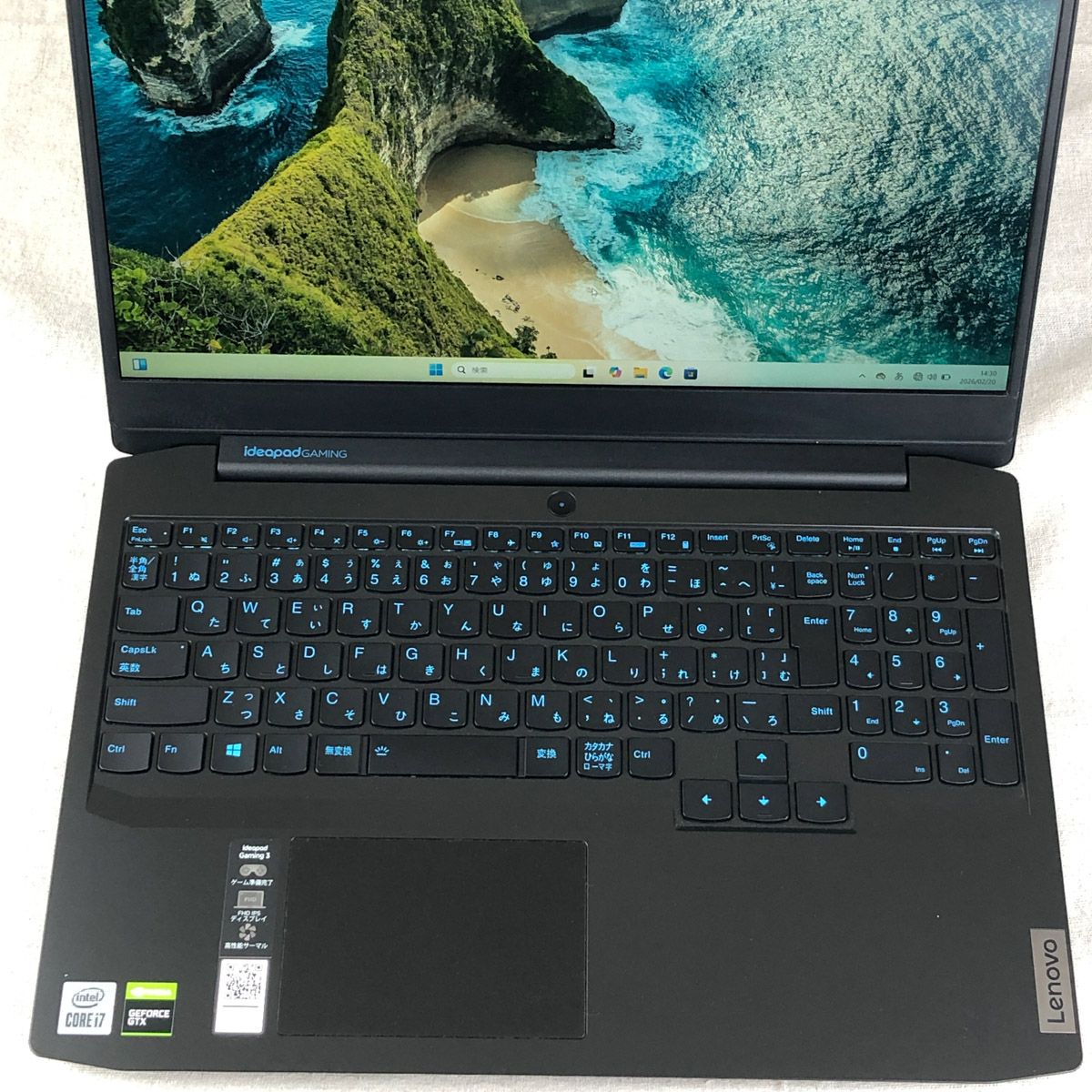 ジャンク Lenovo IdeaPad Gaming 3 GTX1650Ti - メルカリ