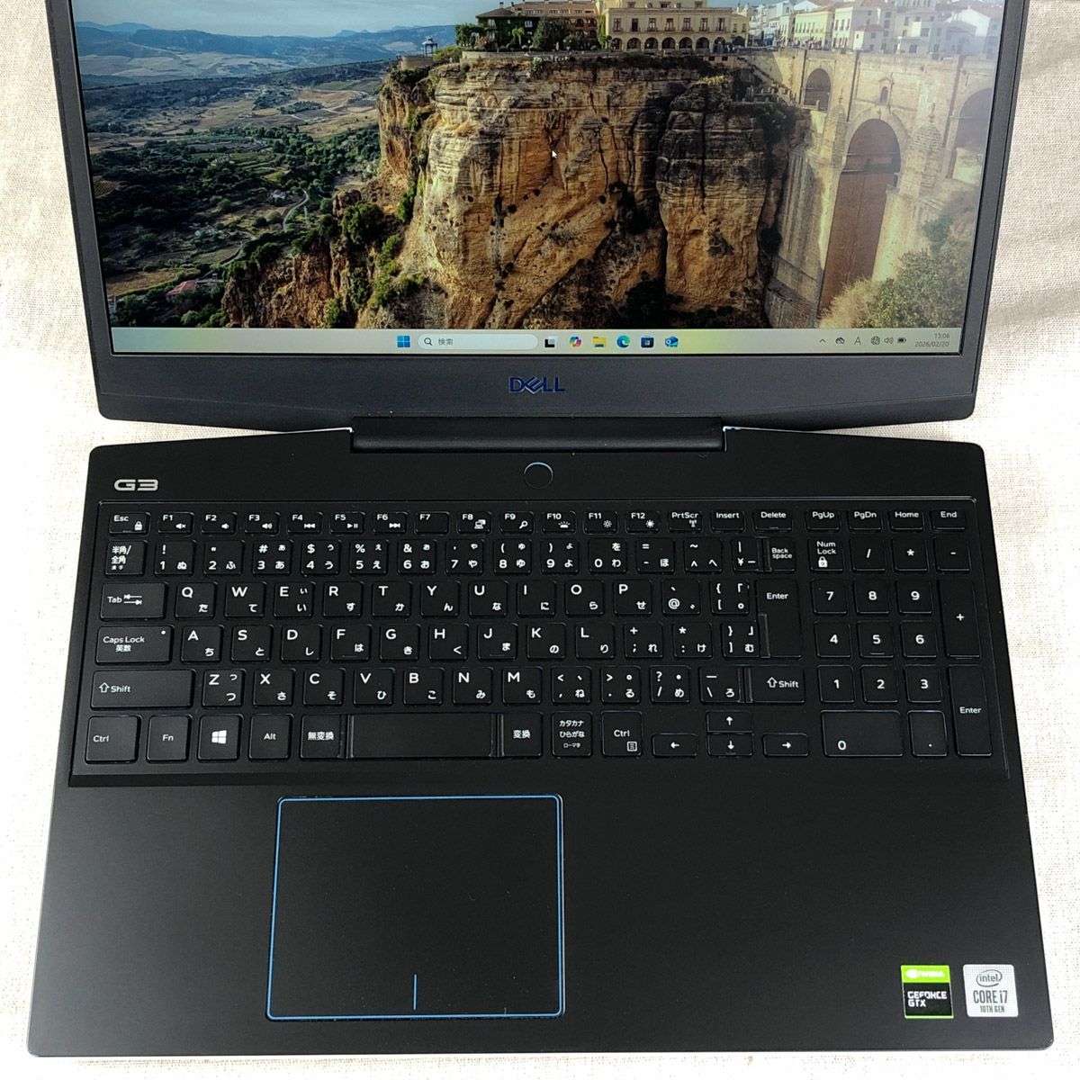 ◇ジャンク品◇ゲーミングPC DELL デル G3 15 3500【i7-10750H