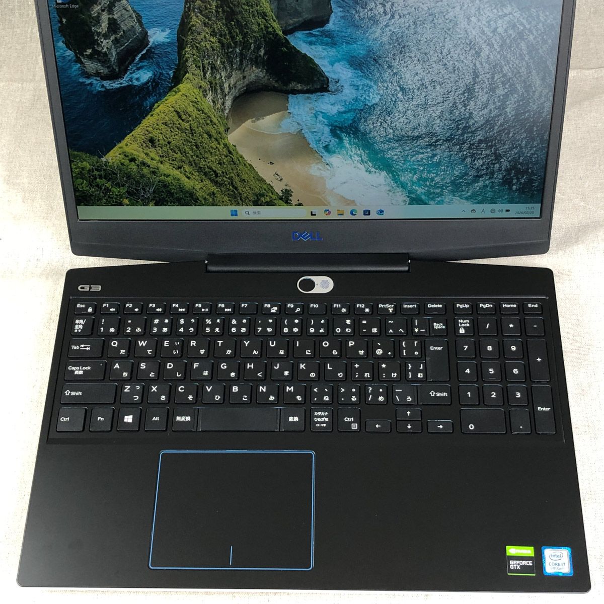 ◇ジャンク品◇ゲーミングPC DELL デル G3 15 3590【i7-9750H・GTX1650