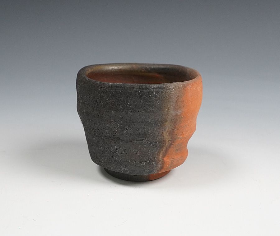 高原敏 備前 ぐいのみ 盃 共箱 酒器 - メルカリ