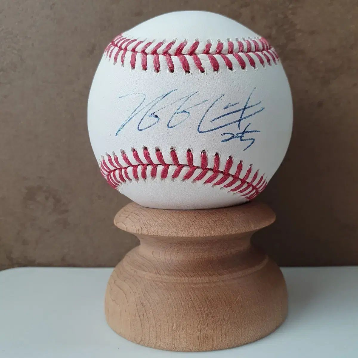 キム・ヒョンス サインボール 野球ボール MLB ボルチモア KT WIZ LG