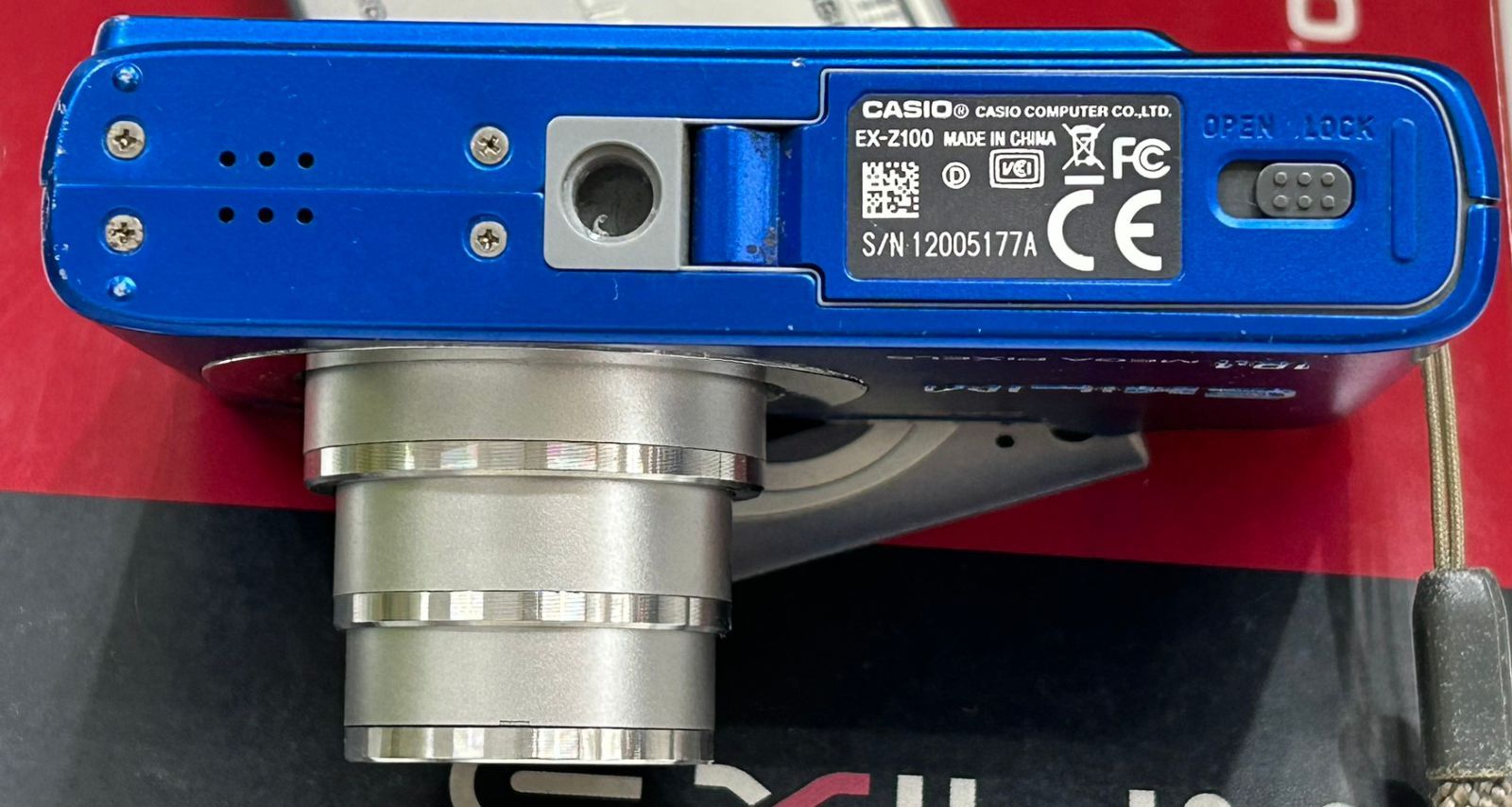 亘加】CASIO EXILIM EX-Z100 簡易動作確認済 カシオ エクシリム