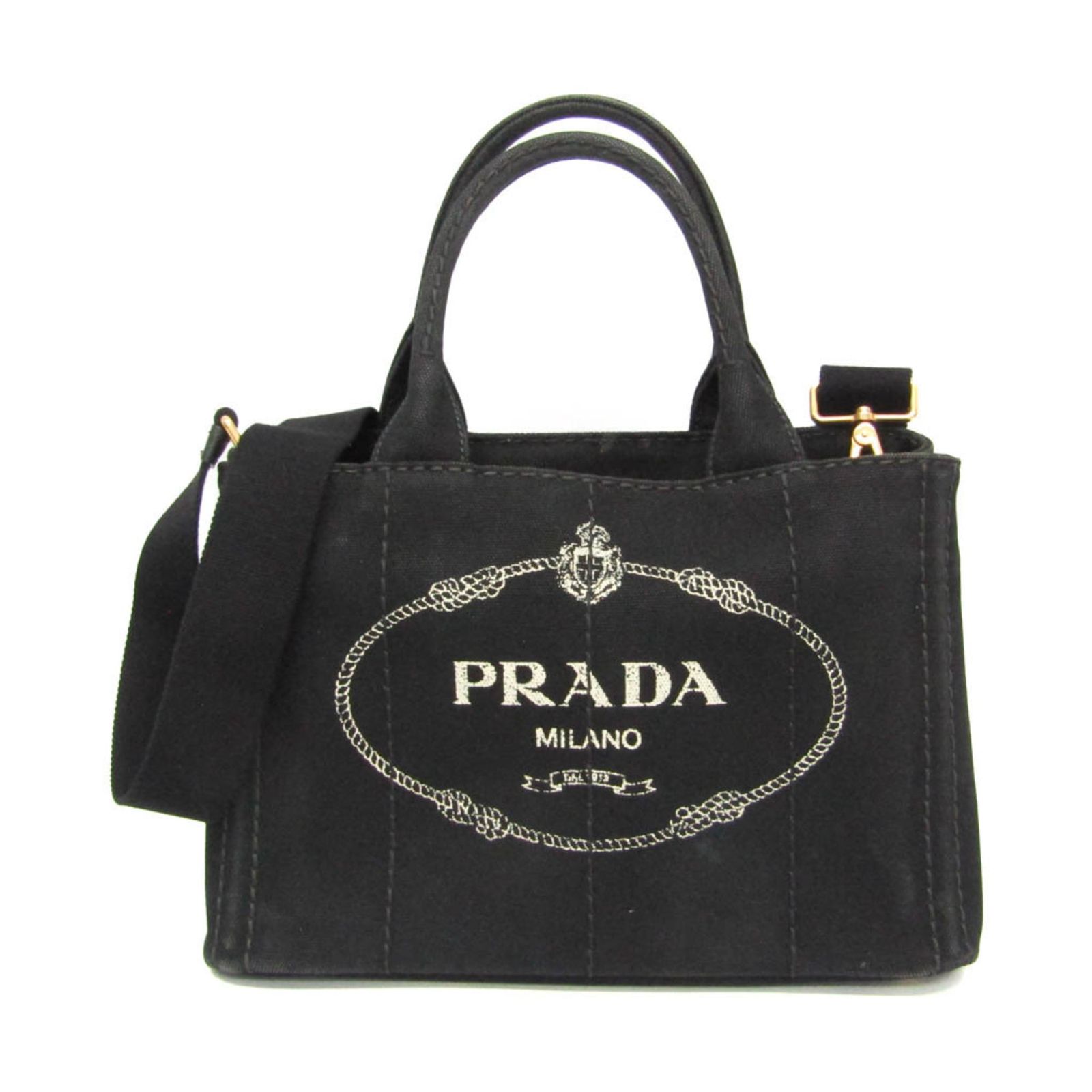プラダ(Prada) カナパ Sサイズ 1BG439 レディース キャンバス