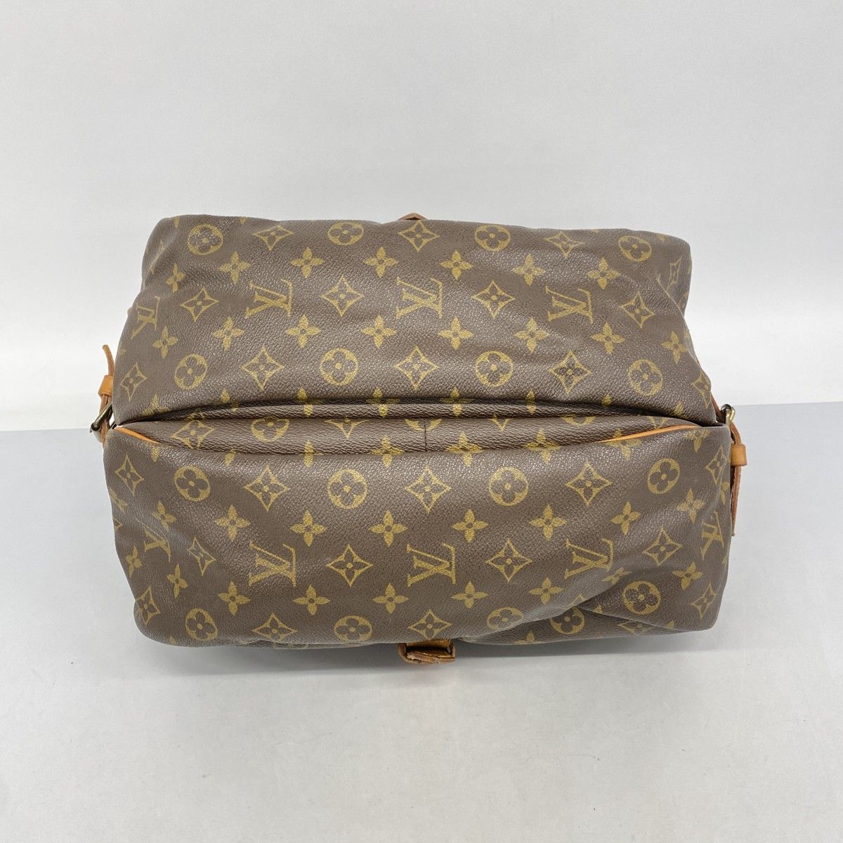 6bc4384】ルイヴィトン ショルダーバッグ モノグラム ソミュール35