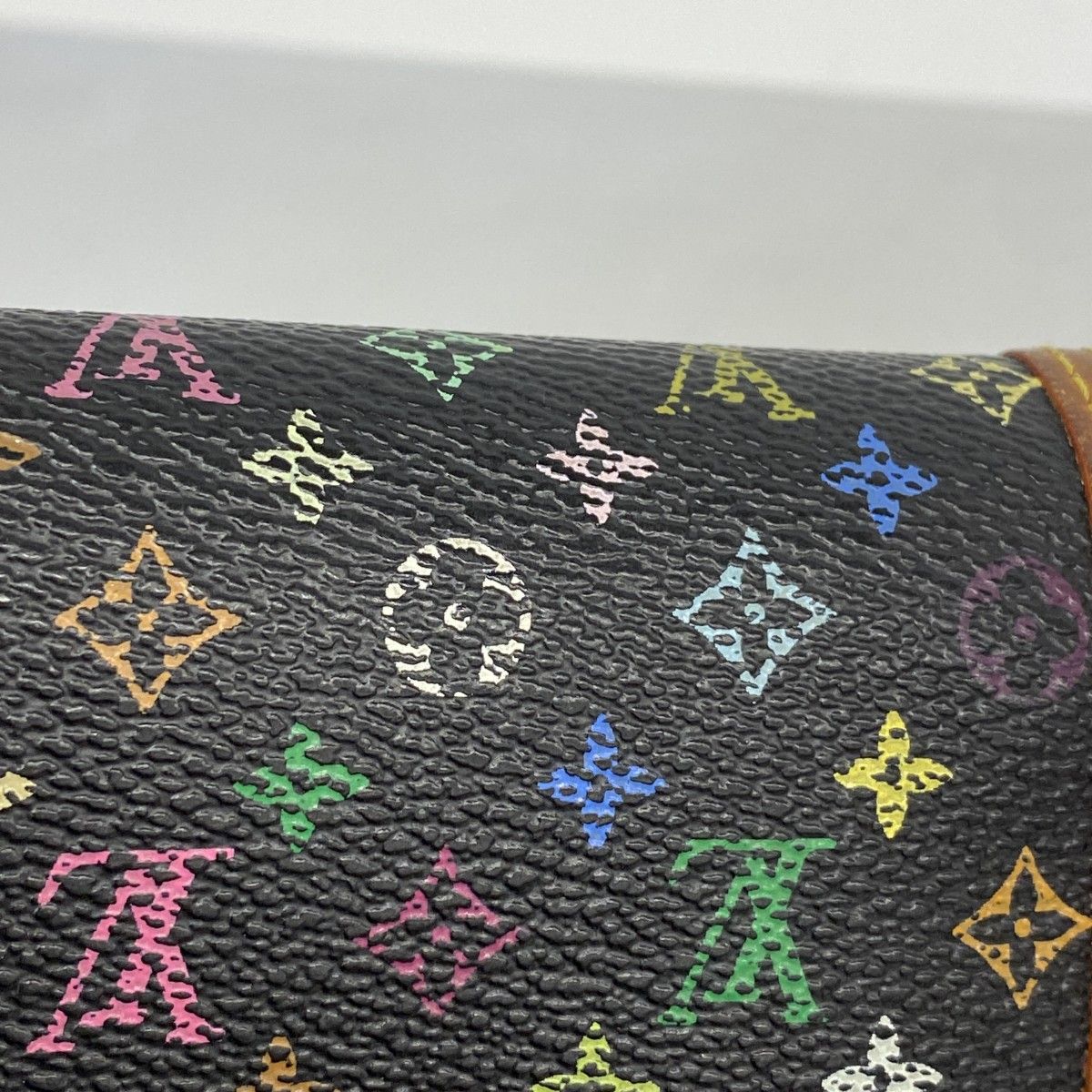 6bc4393】ルイヴィトン 三つ折り長財布 モノグラム・マルチカラー