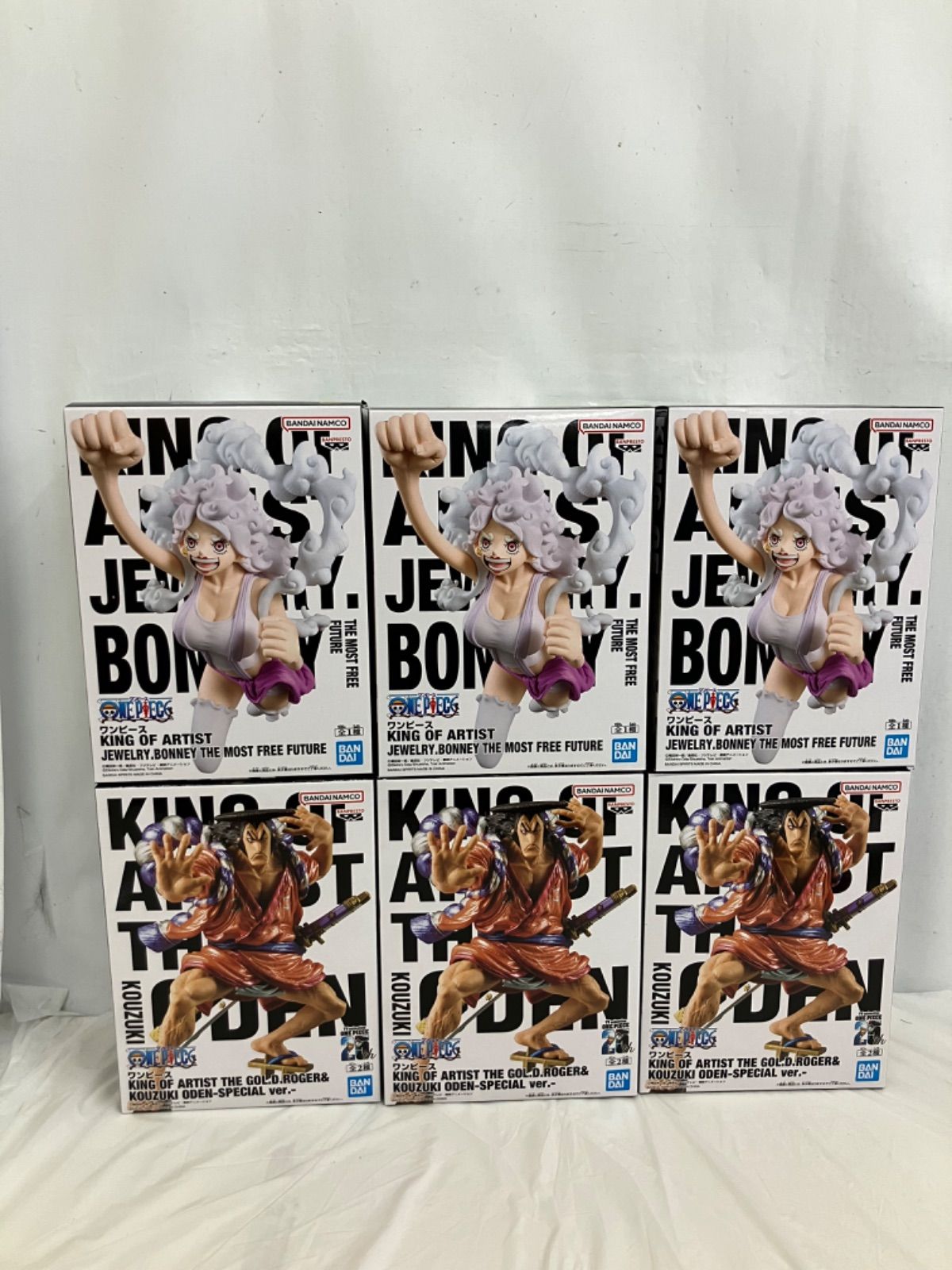 未開封 ONE PIECE ワンピース KING OF ARTIST フィギュア 6個 LF2823