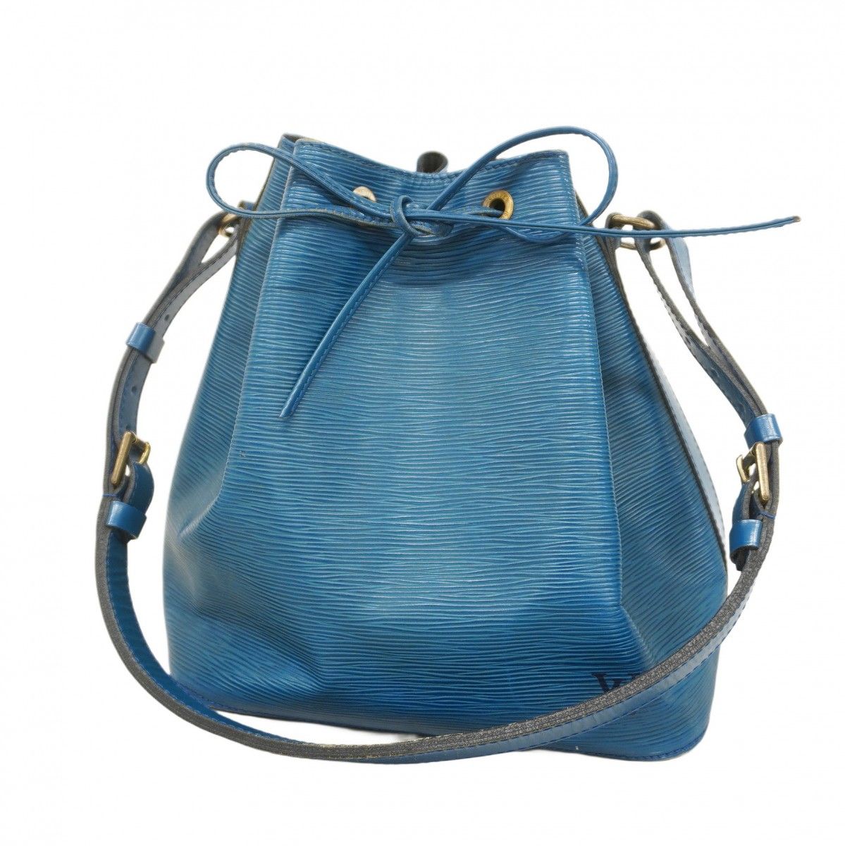 6bc4454】ルイヴィトン ショルダーバッグ エピ プチノエ M44105 トレド