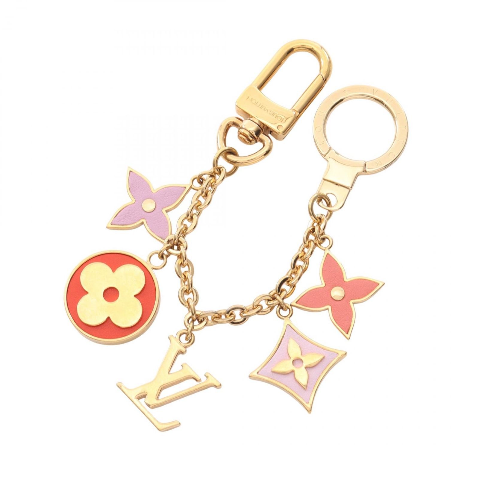 ルイ・ヴィトン LOUIS VUITTON チャーム チェーン LV ライブリー