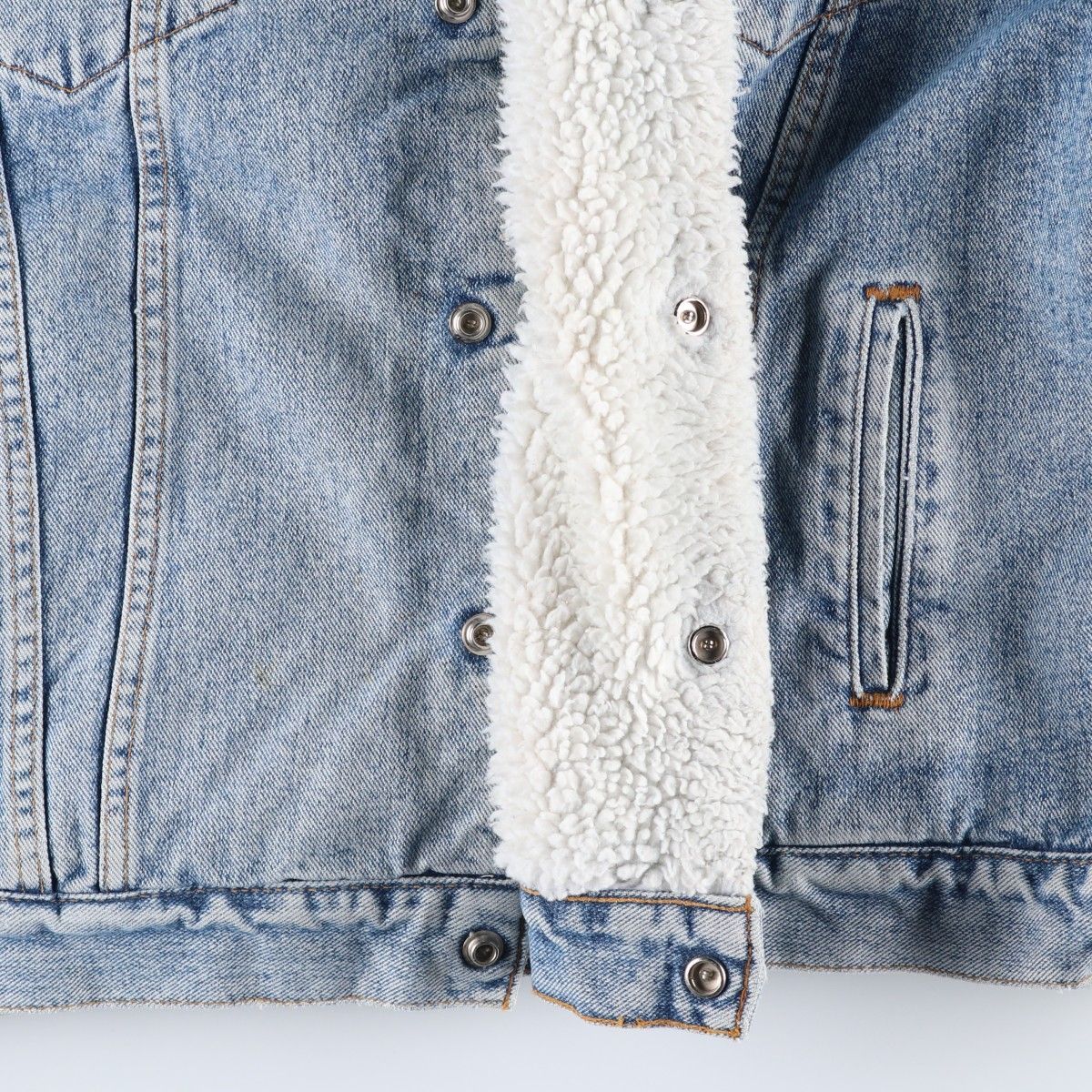 古着 90年代 リーバイス Levi's 70609-4891 中綿入り デニムボア
