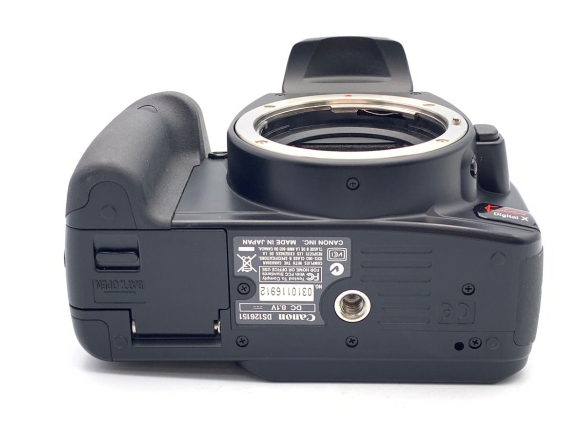中古】 【並品】 キヤノン EOS Kiss Digital X ボディ ブラック - メルカリ