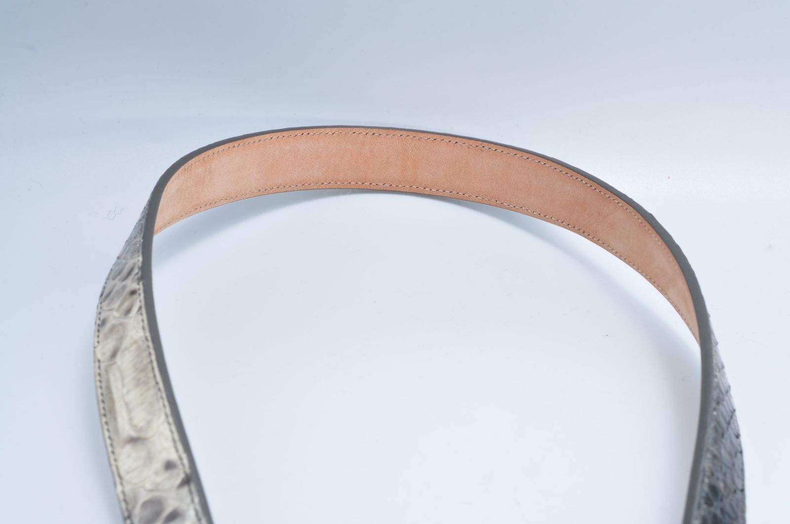 美品 DOLCE&GABBANA ドルチェ&ガッバーナ ベルト パイソン 蛇柄