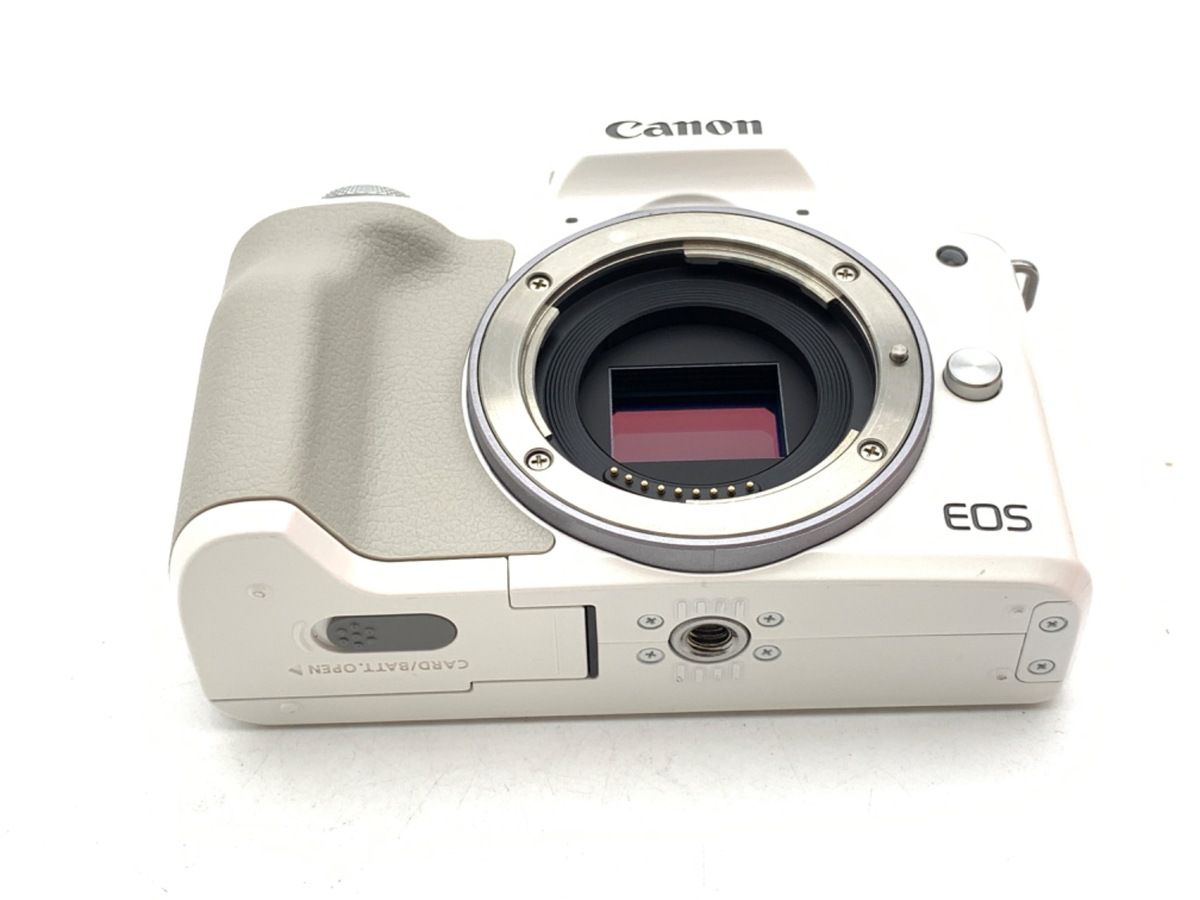 中古】 【良品】 キヤノン EOS Kiss M ボディ ホワイト - メルカリ