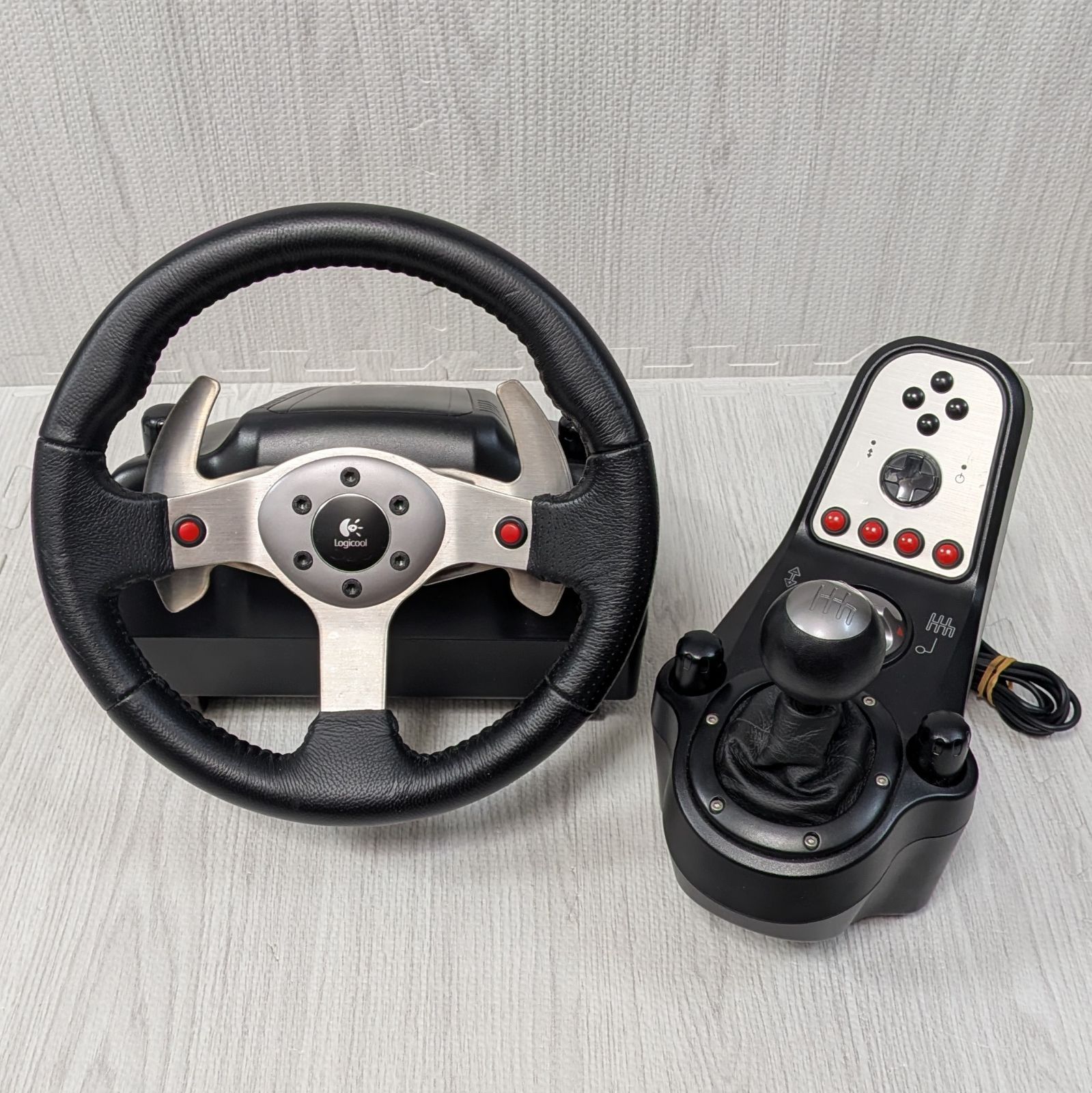 訳あり動作品 Logicool G25 シフトレバー ハンドル ロジクール