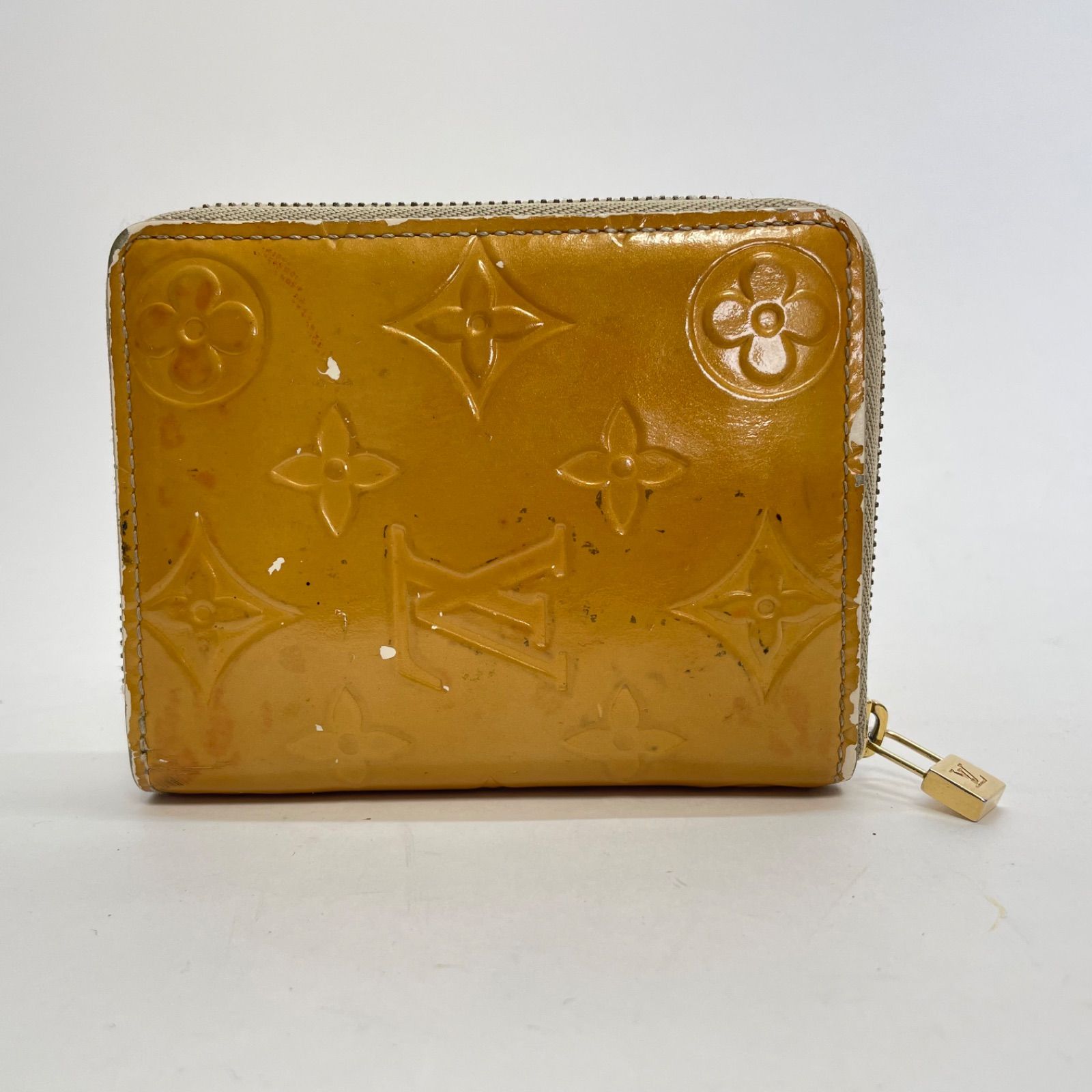 3519 LOUIS VUITTON ルイヴィトン ヴェルニ 折り財布 コンパクト