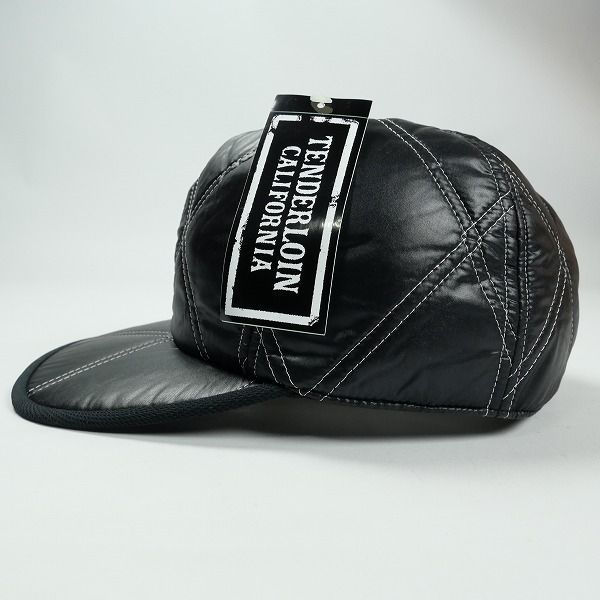 Size【フリー】 TENDERLOIN テンダーロイン T-QUILT CAP BLACK/WHITE