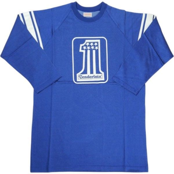 Size【L】 TENDERLOIN テンダーロイン RAYON RAGLAN SLEEVE ROYAL