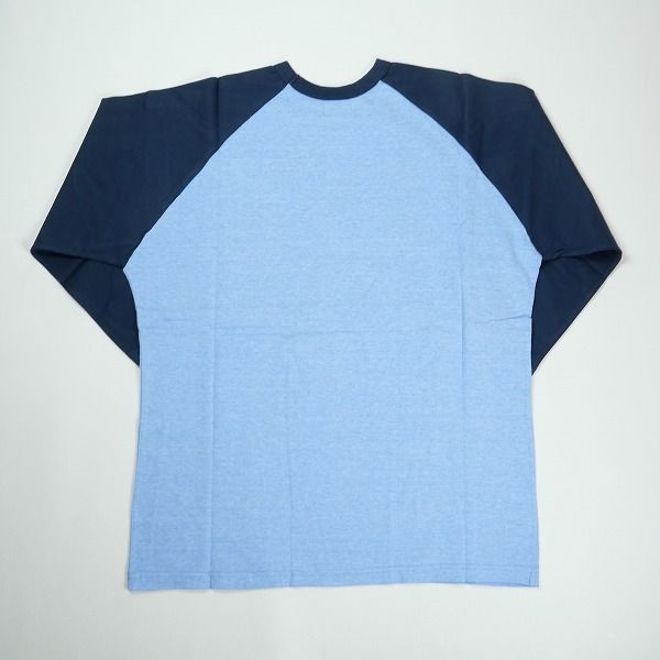 Size【M】 TENDERLOIN テンダーロイン T-RAGLAN-A NAVY ラグランロンT