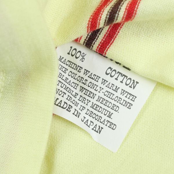 Size【L】 TENDERLOIN テンダーロイン T-POLO LONG LEMON ポロシャツ