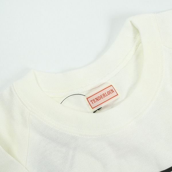 Size【M】 TENDERLOIN テンダーロイン RAYON RAGLAN SLEEVE WHITE