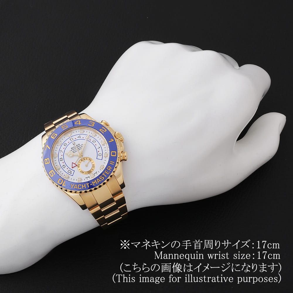 ロレックス ヨットマスターII 新型ベンツ針 116688 ホワイト ランダム