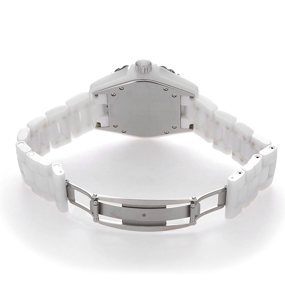 シャネル J12 白セラミック 8Pダイヤ H3214 中古 メンズ - メルカリ