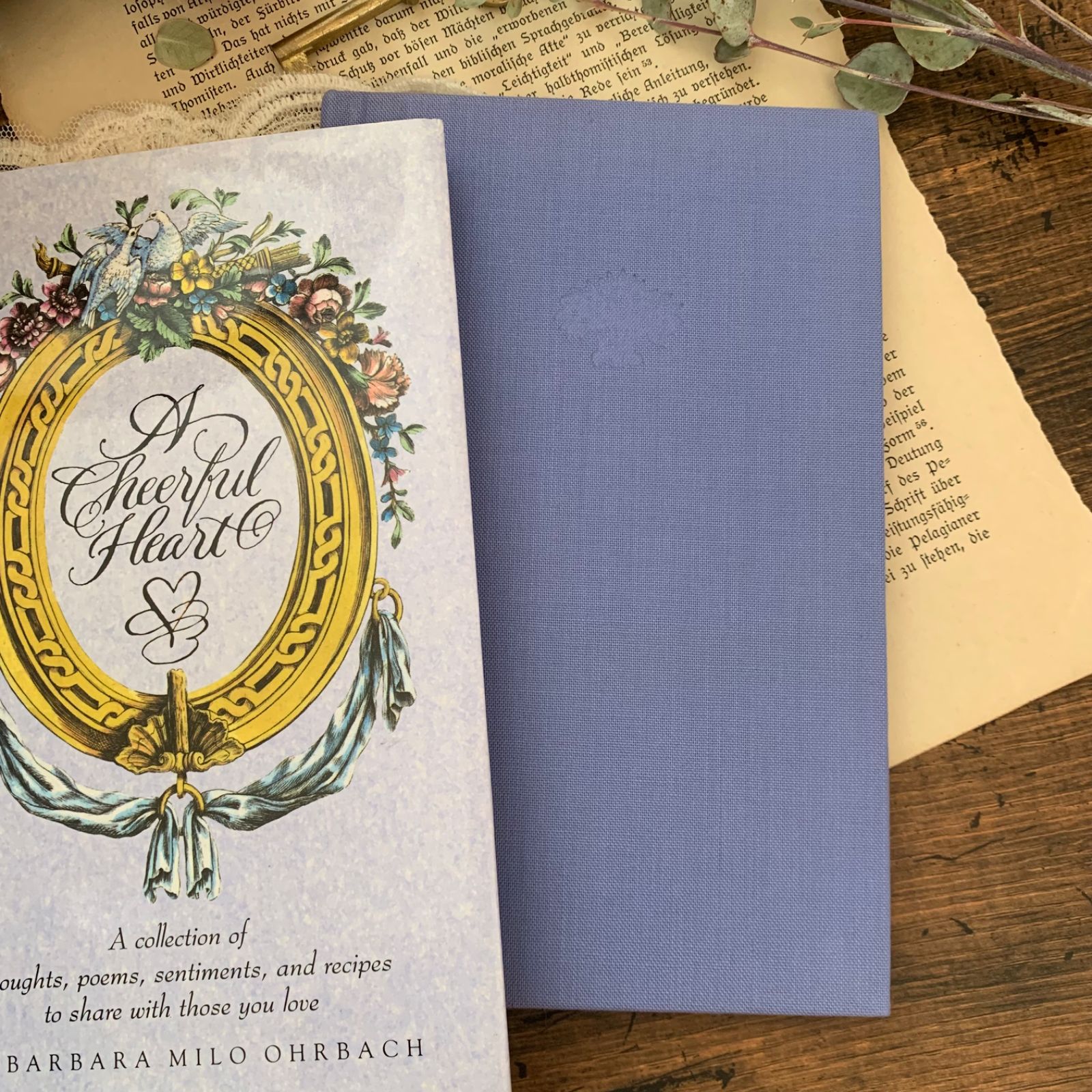 ヴィンテージ 洋書 絵本 1991年 『Cheerful Heart 』詩と名言集