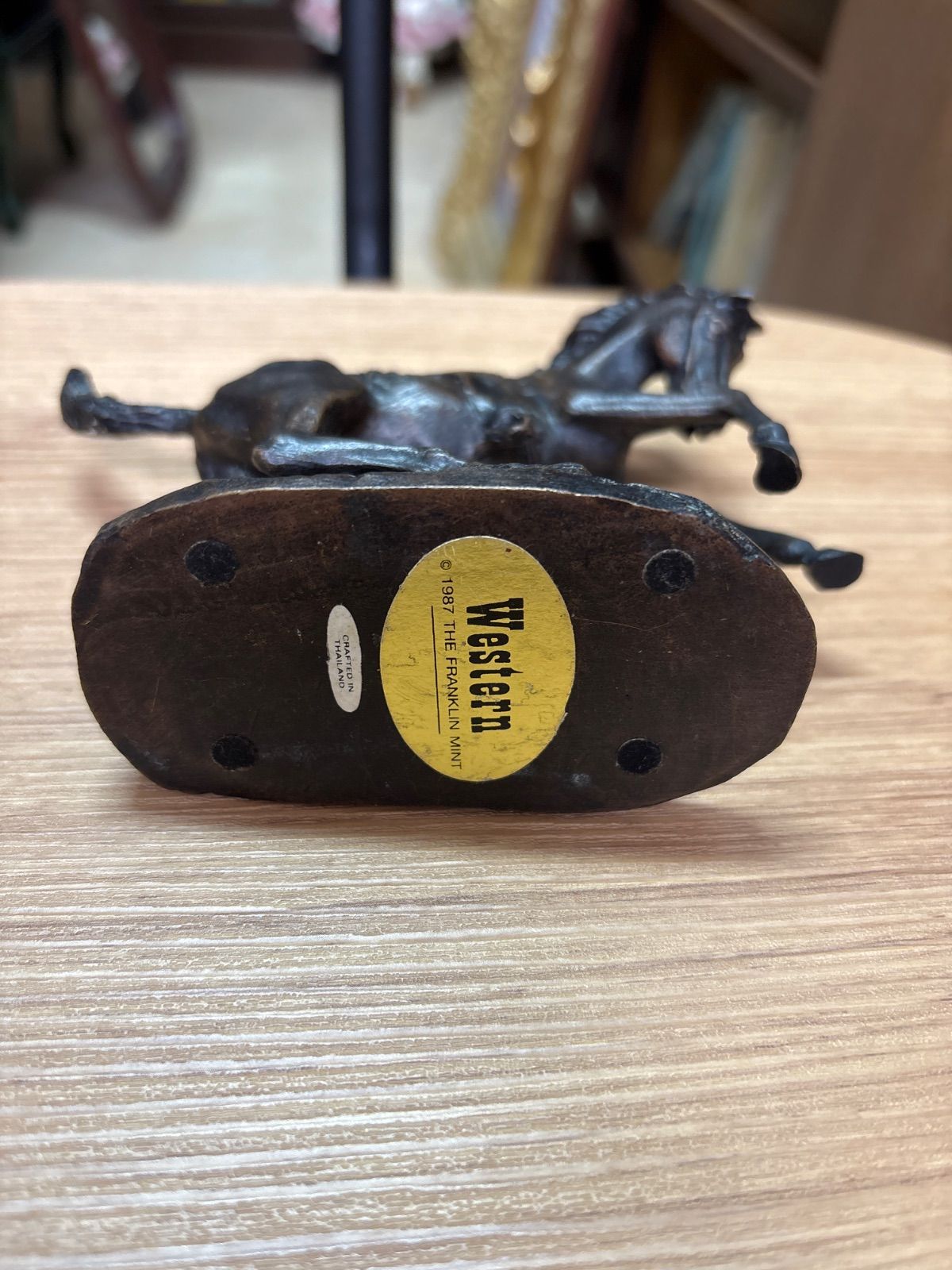 馬の置物 フランクリン ミント製馬の像 - メルカリ