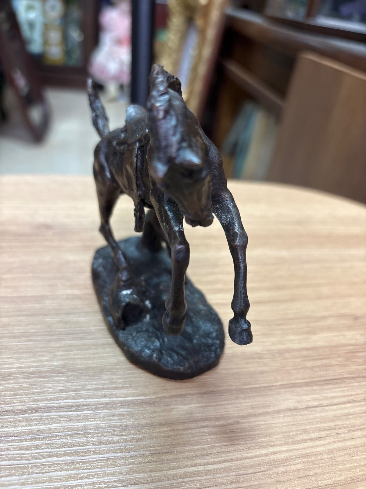 馬の置物 フランクリン ミント製馬の像 - メルカリ