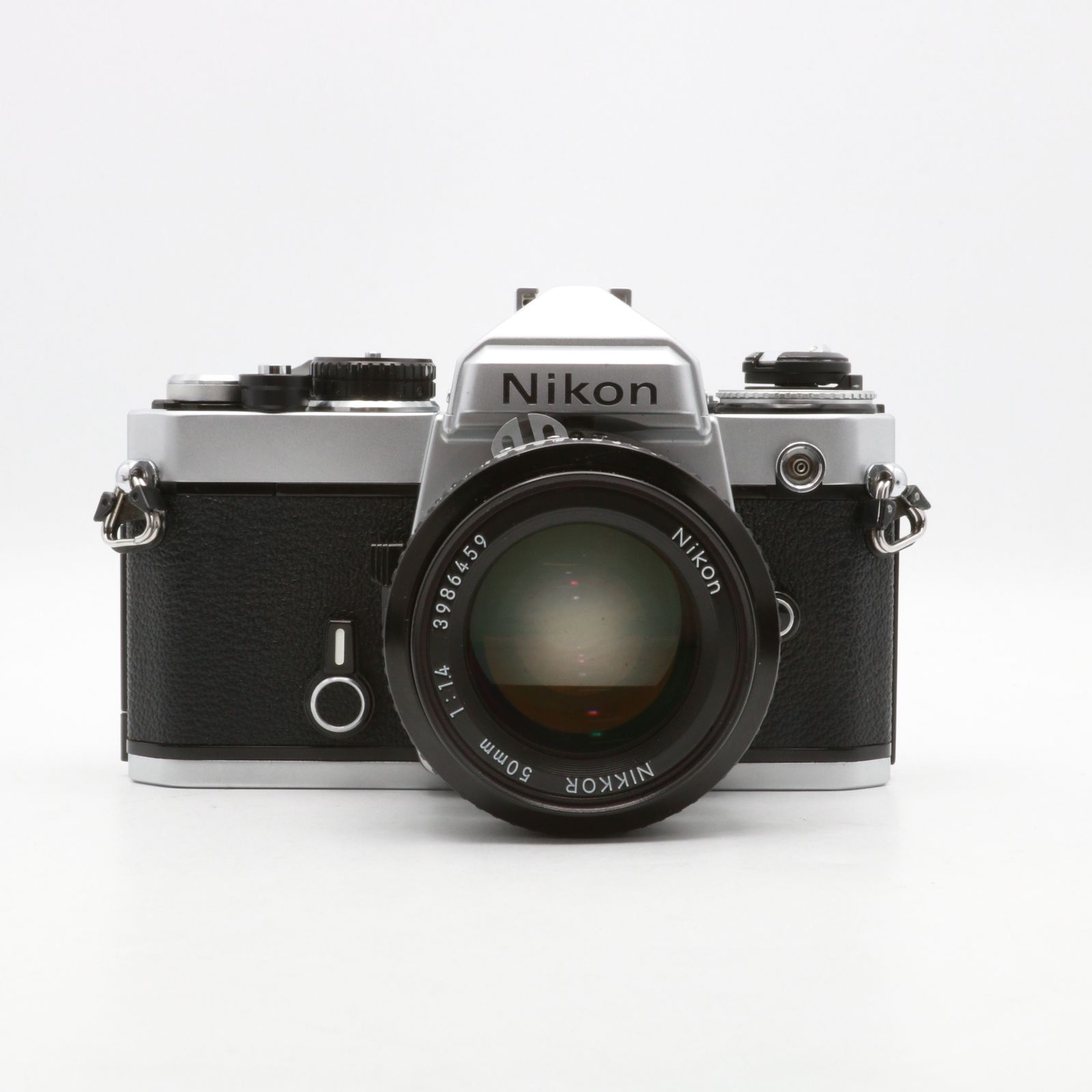 完動品】Nikon FE + NIKKOR 50mm F1.4 フィルムカメラ 動作確認済み