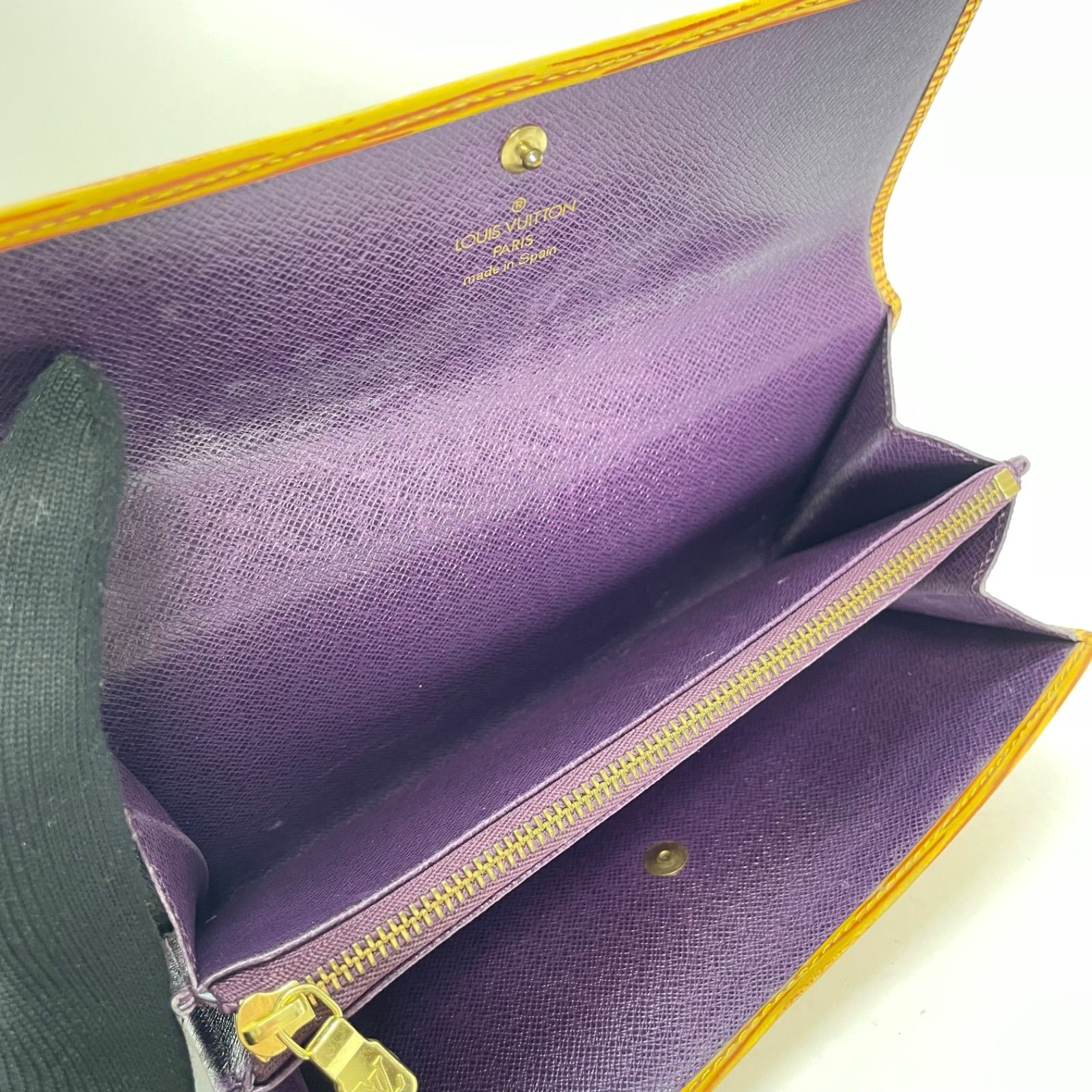 3431 LOUIS VUITTON ルイヴィトン エピ 長財布 イエロー